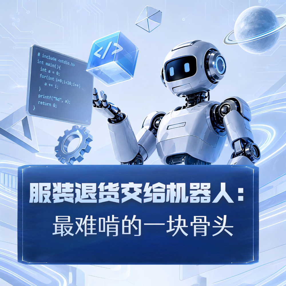 服装退货交给机器人：最难啃的一块骨头