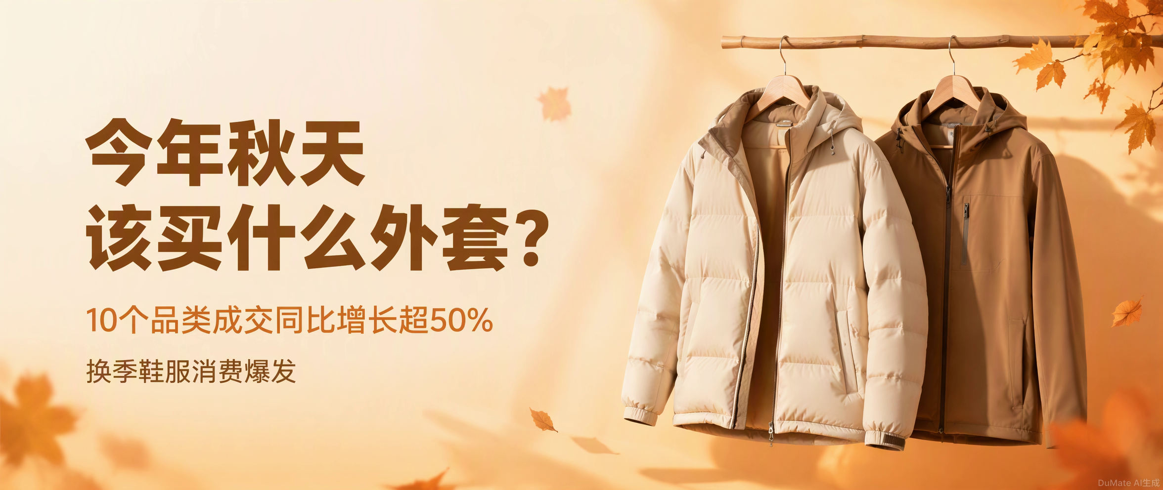 换季鞋服消费爆发，今年秋天该买什么外套？
